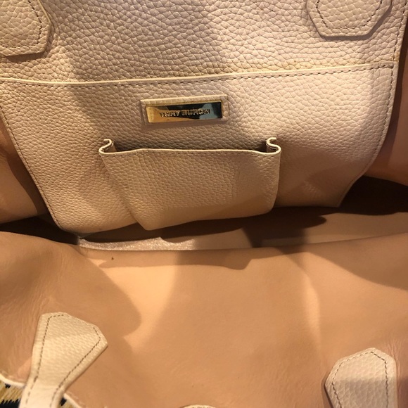 Tory Burch blush pebble tote - Picture 5 of 7